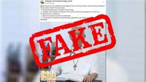 Mamamayan, binalaan ni Bishop Pabillo sa fake online product endorsement